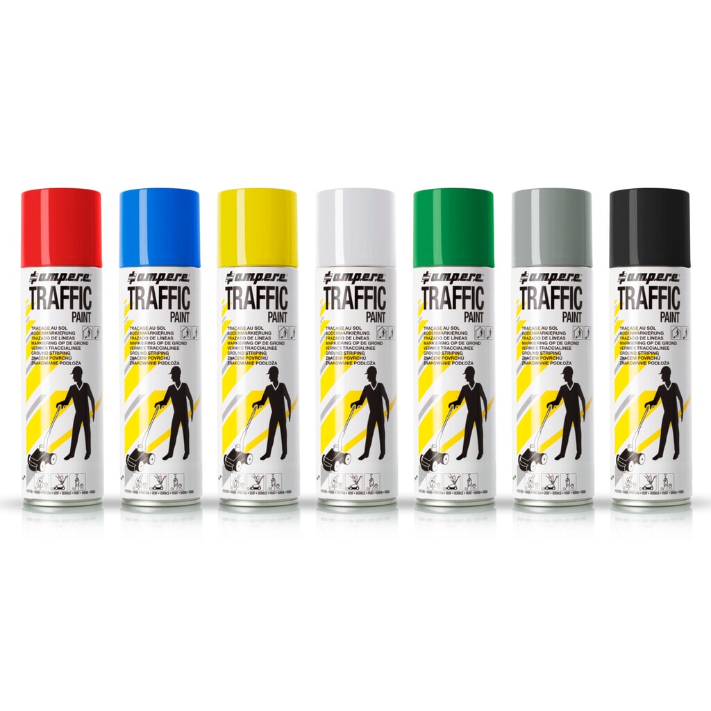 A.M.P.E.R.E. Colore per marcatura TRAFFIC 0,5 l, giallo Immagine del prodotto n. 4: A.M.P.E.R.E. Colore per marcatura TRAFFIC 0,5 l, giallo