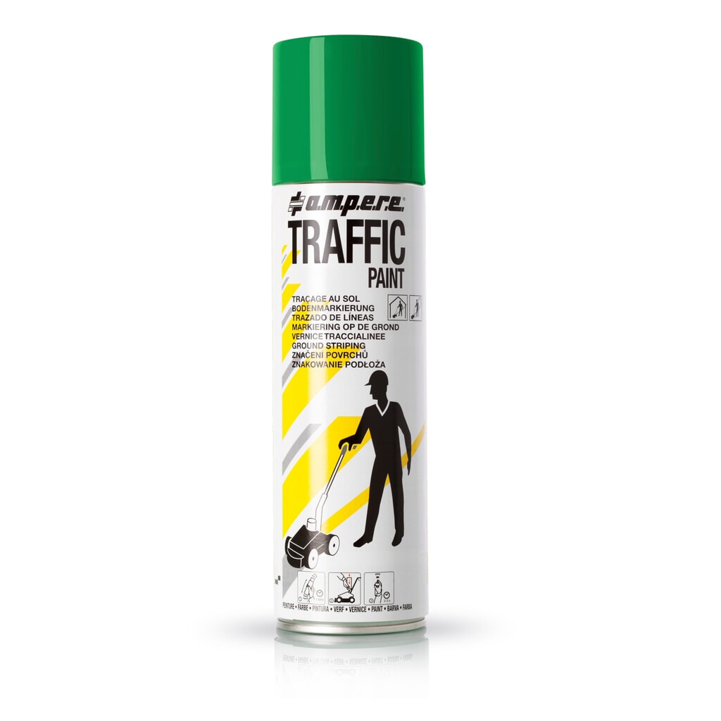 Immagine del prodotto: A.M.P.E.R.E. Colore per marcatura TRAFFIC 0,5 l, verde