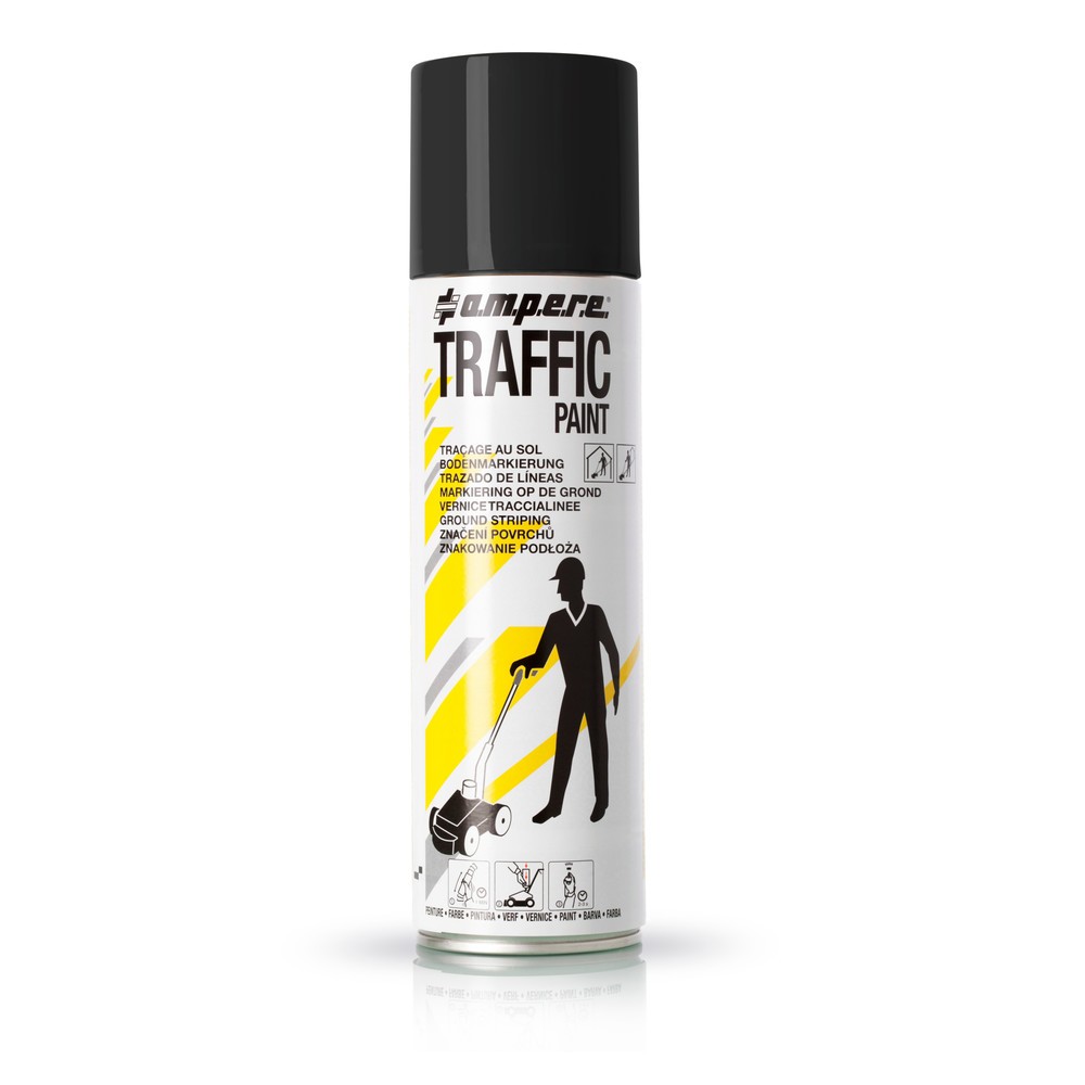 Immagine del prodotto: A.M.P.E.R.E. Colore per marcatura TRAFFIC 0,5 l, nero