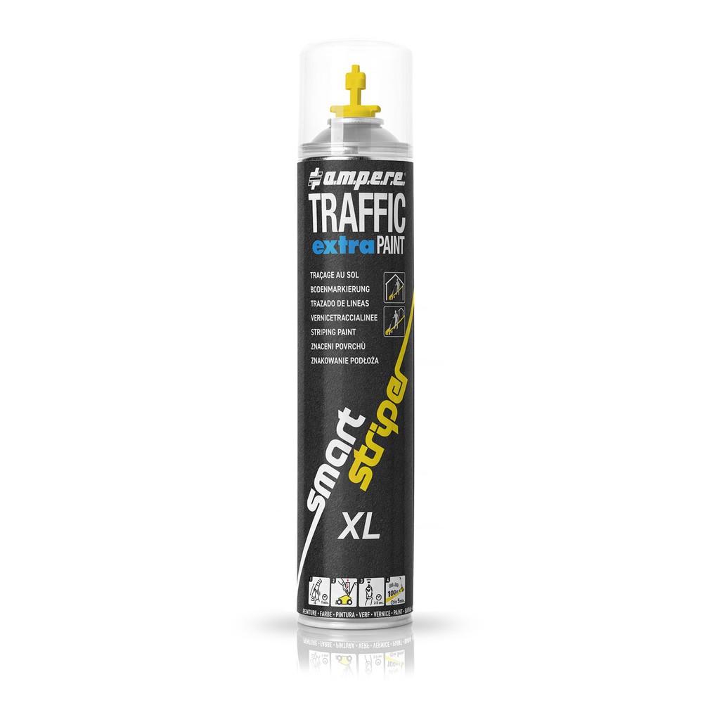 Immagine del prodotto: A.M.P.E.R.E. Colore per marcatura TRAFFIC extra Paint® XL 0,75 l, giallo