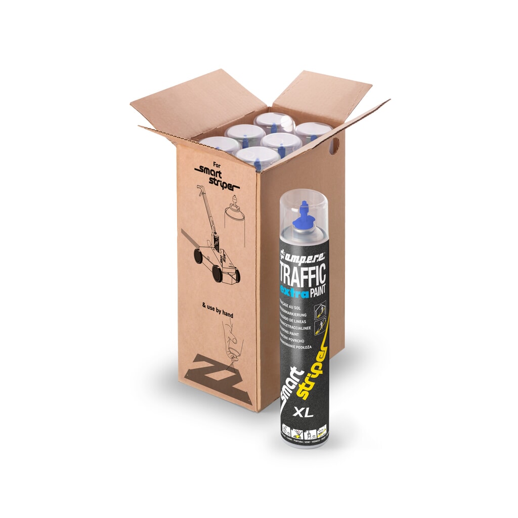 Immagine del prodotto n. 7: A.M.P.E.R.E. Colore per marcatura TRAFFIC extra Paint® XL 0,75 l, blu