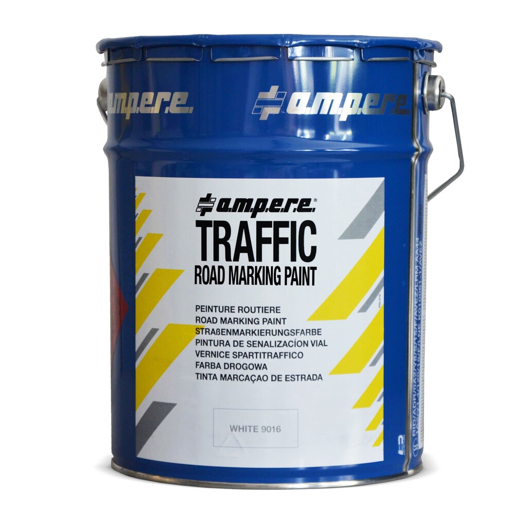 A.M.P.E.R.E. Colore segnaletico stradale TRAFFIC Paint 5 kg, bianco Immagine del prodotto: A.M.P.E.R.E. Colore segnaletico stradale TRAFFIC Paint 5 kg, bianco