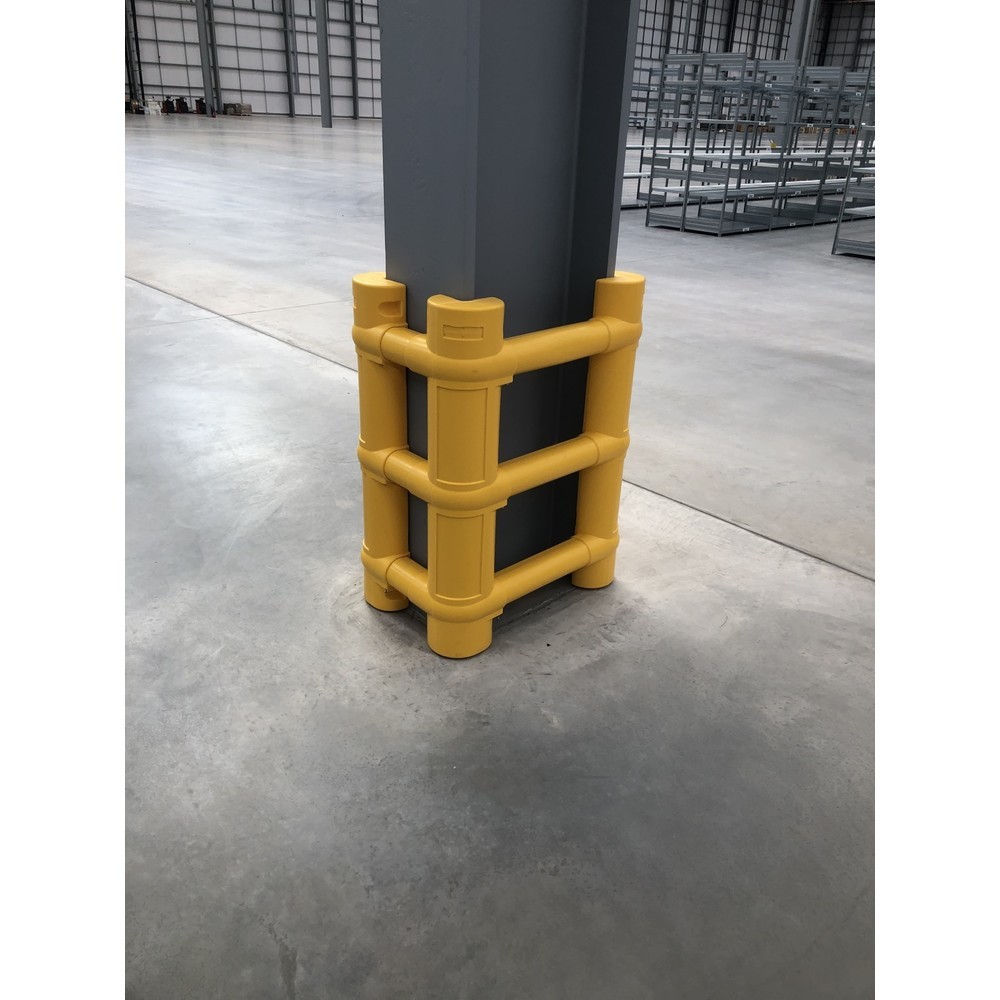 Immagine del prodotto n. 2: A.M.P.E.R.E. Protezione antiurto per colonne Universal Rack Mammut®, tagliabile su misura, altezza 1.000 mm, per dimensioni colonna LxP 200 x 200 mm