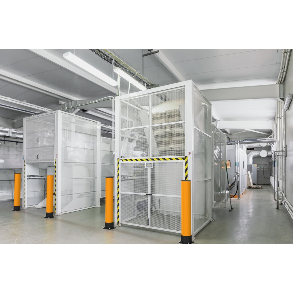 A.M.P.E.R.E. Paletto anticollisione Rack Mammut®, per interni ed esterni, altezza 600 mm, Ø 140 mm Immagine del prodotto n. 7: A.M.P.E.R.E. Paletto anticollisione Rack Mammut®, per interni ed esterni, altezza 600 mm, Ø 140 mm