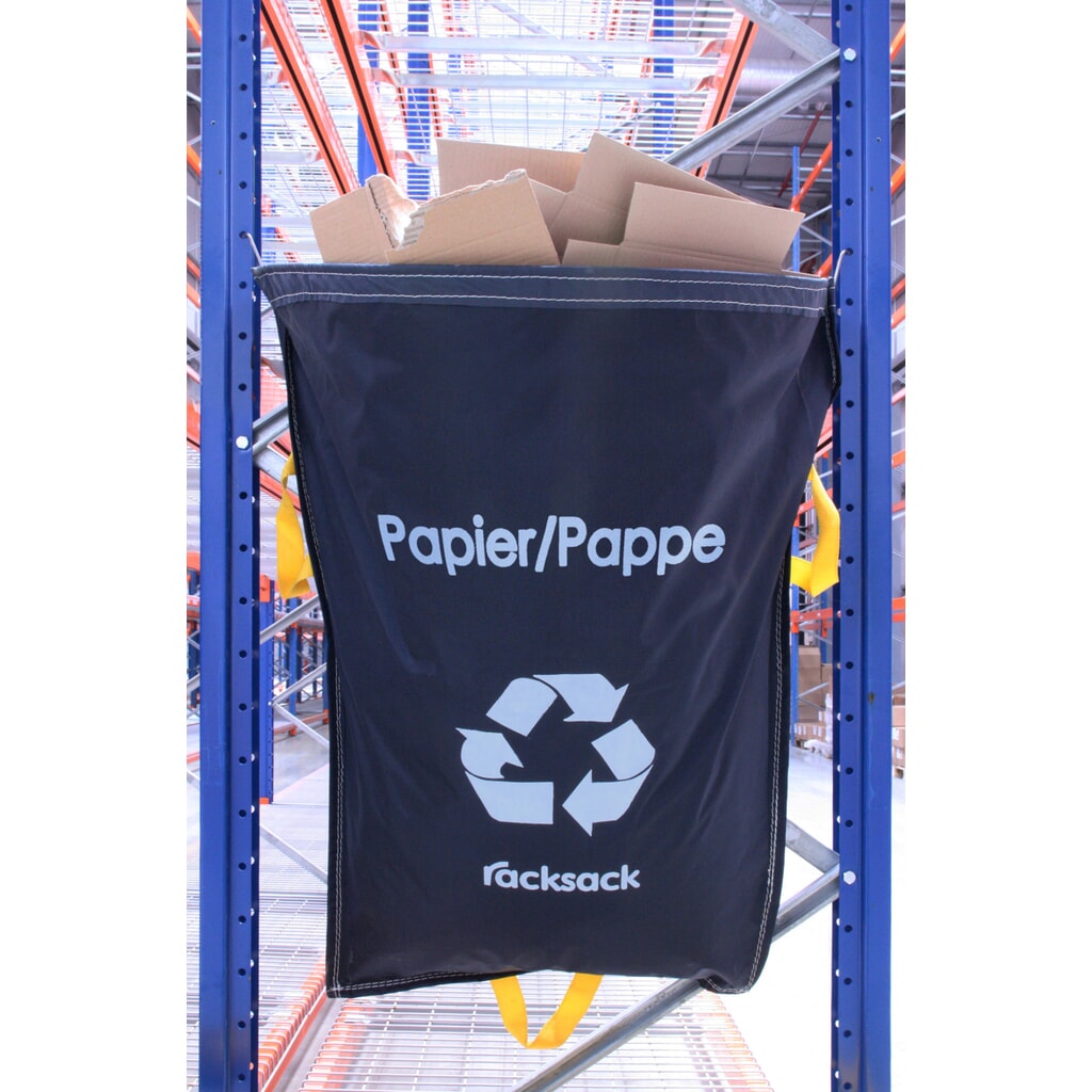 A.M.P.E.R.E. Sacchetto dei rifiuti Racksack, 160 l, per la carta Immagine del prodotto n. 1: A.M.P.E.R.E. Sacchetto dei rifiuti Racksack, 160 l, per la carta