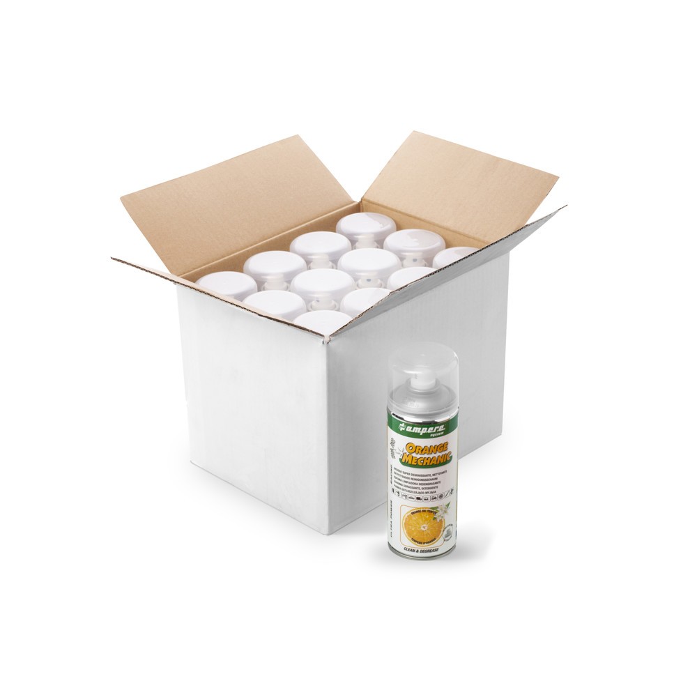 Immagine del prodotto n. 3: A.M.P.E.R.E. Schiuma detergente Orange Mechanic, sgrassante, 400 ml, 12 pz/SU
