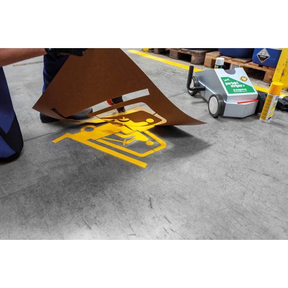 A.M.P.E.R.E. Set stencil industriale Immagine del prodotto n. 6: A.M.P.E.R.E. Set stencil industriale