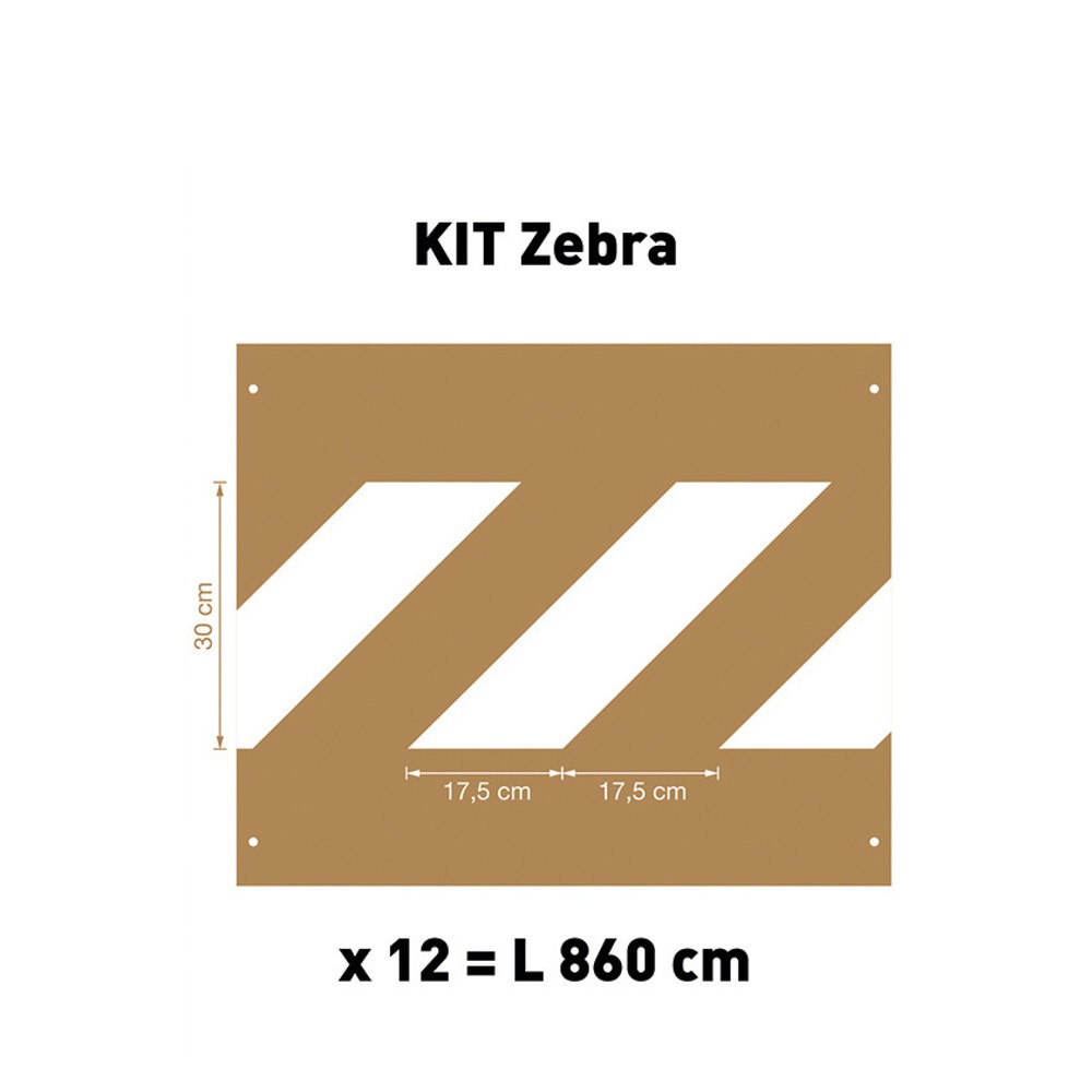 Immagine del prodotto: A.M.P.E.R.E. Set stencil Zebra