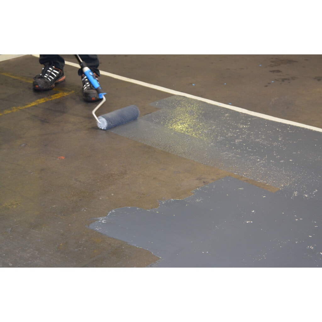 Immagine del prodotto n. 2: A.M.P.E.R.E. Vernice di marcatura da pavimento Traffic Floor Paint, 5 l, giallo