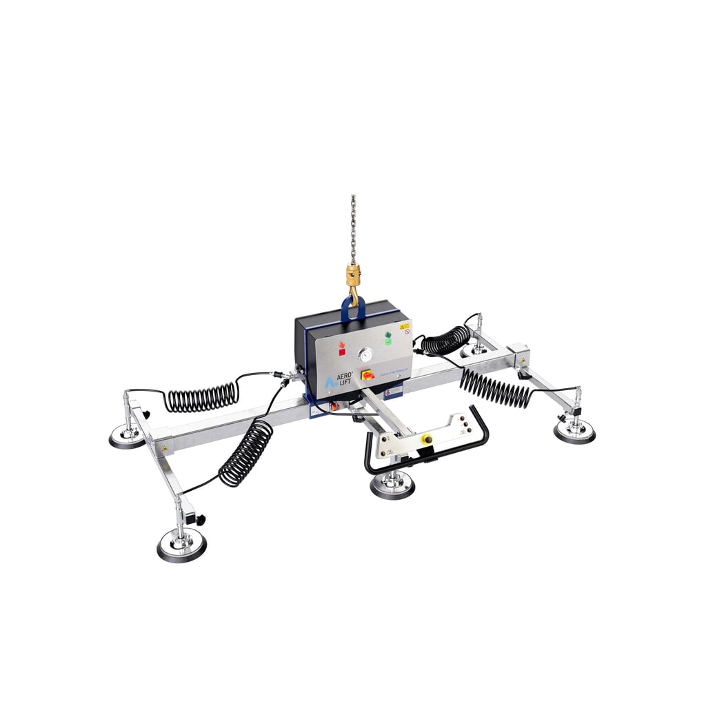 AERO-LIFT® sollevatore a vuoto ADVANCE, con 6 dischi aspiranti, portata 150 kg Immagine del prodotto: AERO-LIFT® sollevatore a vuoto ADVANCE, con 6 dischi aspiranti, portata 150 kg
