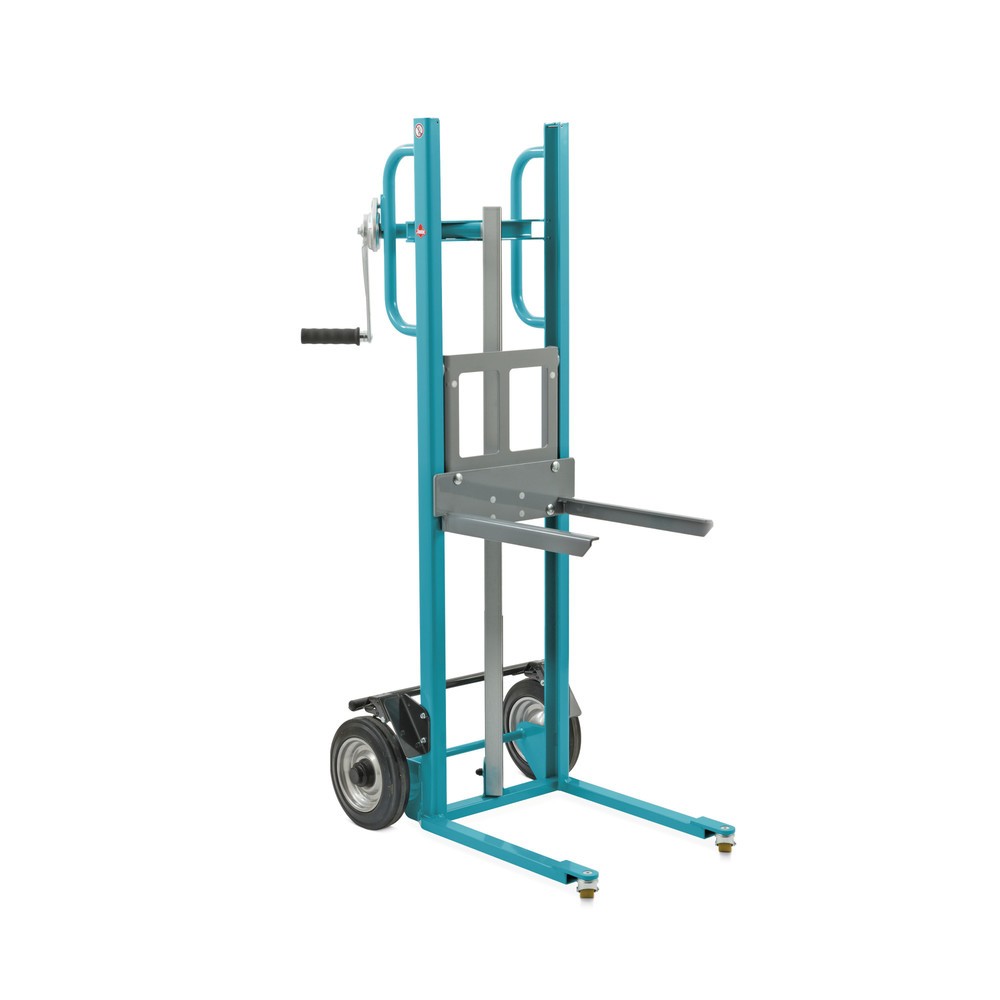 Immagine del prodotto: Carrello sollevamento Ameise® con supporto forcella, ruote in gomma piena