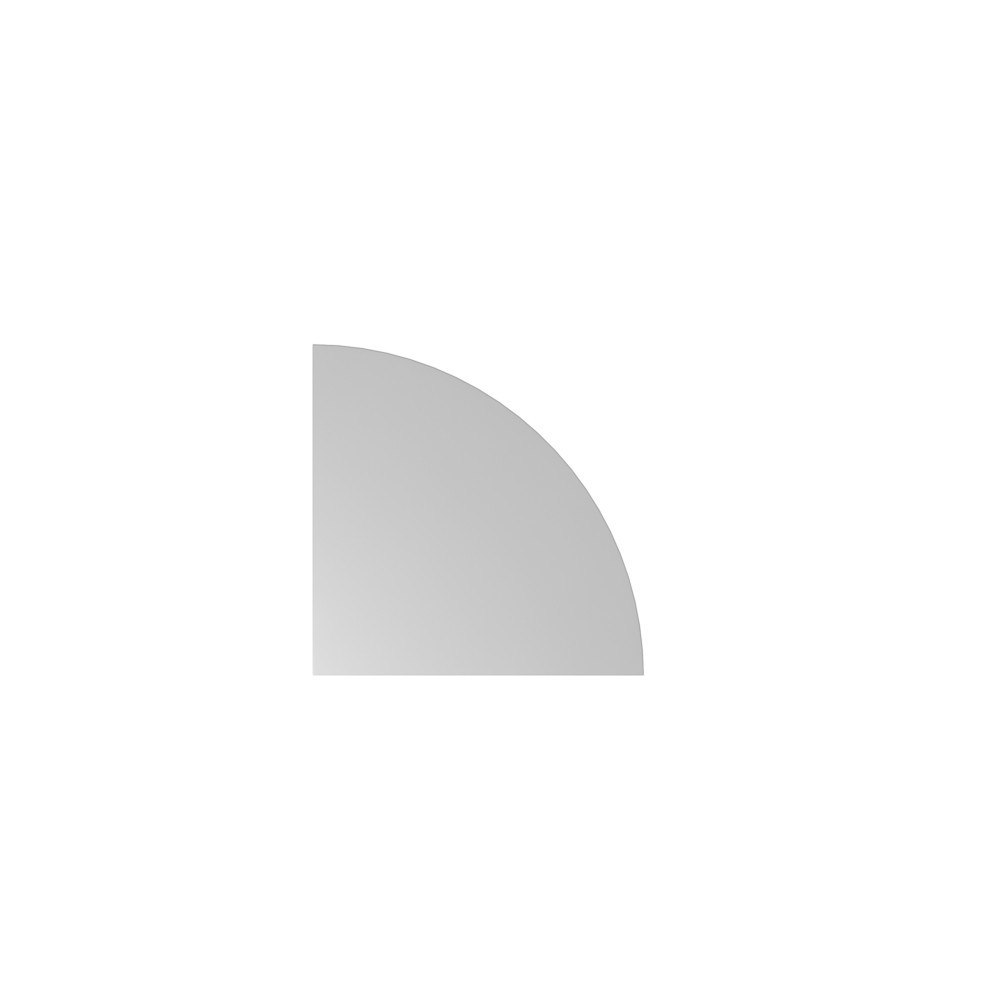 Immagine del prodotto: Angolare Solid, LxP 800x800mm, grigio