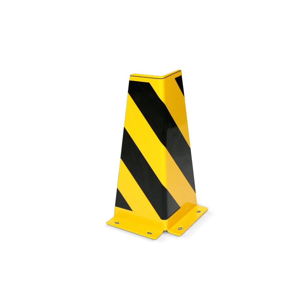 Angoli di protezione con profilo angolato, trapezoidali, altezza 400 mm, spessore 5 mm Immagine del prodotto: Angoli di protezione con profilo angolato, trapezoidali, altezza 400 mm, spessore 5 mm