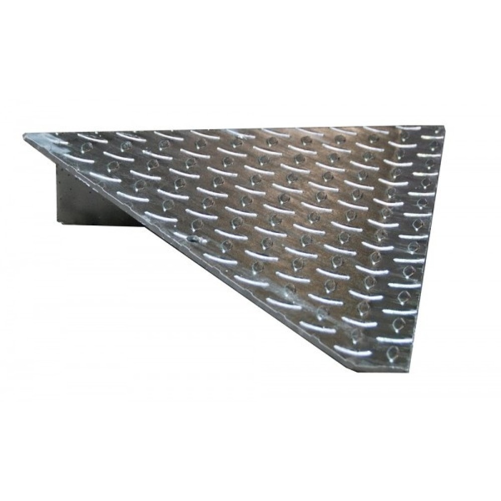 Immagine del prodotto: Angolo di accesso per vasche ribassate in acciaio, LxL 500 x 500 mm