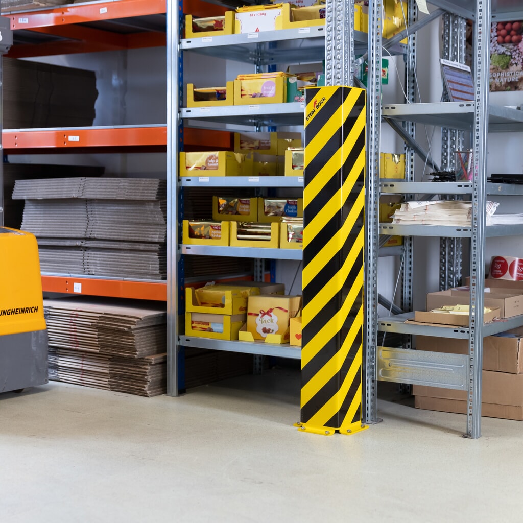 Angolo di protezione Steinbock® SAW-1, profilo a U, AxLxP 1.200 x 160 x 160 mm Immagine del prodotto n. 5: Angolo di protezione Steinbock® SAW-1, profilo a U, AxLxP 1.200 x 160 x 160 mm