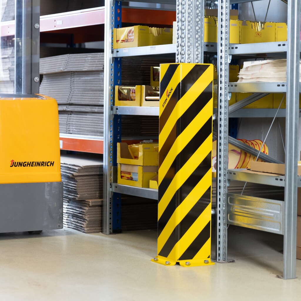 Angolo di protezione Steinbock® SAW-1, profilo a U, AxLxP 800 x 160 x 160 mm Immagine del prodotto n. 5: Angolo di protezione Steinbock® SAW-1, profilo a U, AxLxP 800 x 160 x 160 mm