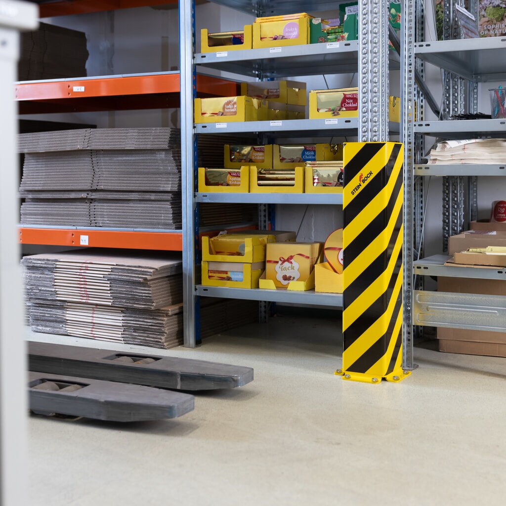 Angolo di protezione Steinbock® SAW-1, profilo a U, AxLxP 800 x 160 x 160 mm Immagine del prodotto n. 8: Angolo di protezione Steinbock® SAW-1, profilo a U, AxLxP 800 x 160 x 160 mm