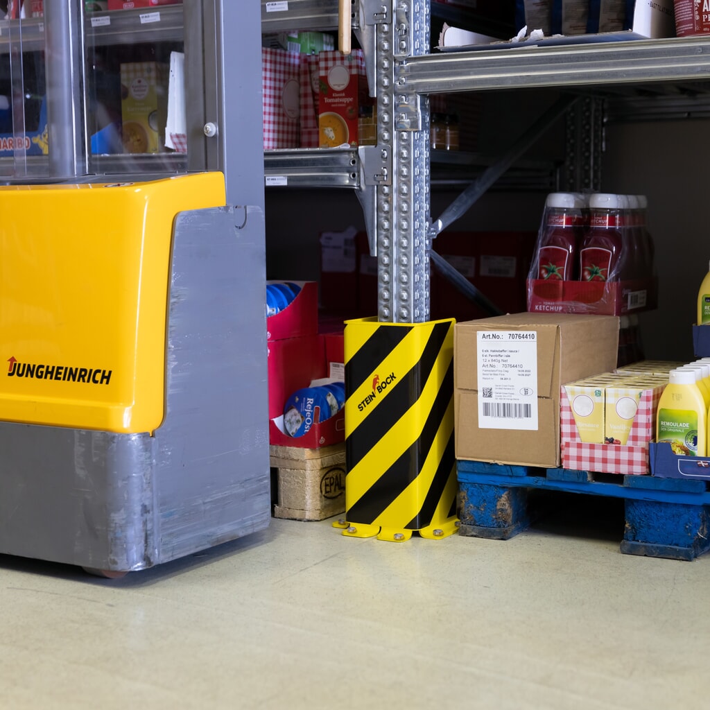 Angolo di protezione Steinbock® SAW-1, profilo a U, AxLxP 400 x 160 x 160 mm Immagine del prodotto n. 9: Angolo di protezione Steinbock® SAW-1, profilo a U, AxLxP 400 x 160 x 160 mm