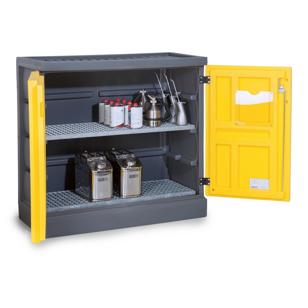 Immagine del prodotto: Armadio di sicurezza in PE, HxLxP 1.130 x 1.225 x 640 mm, 2 griglie, zincato