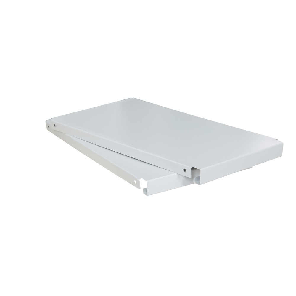 Immagine del prodotto n. 2: Armadietto spogliatoio con panca HEMMDAL HG-SB-2, chiusura a chiavistello, a 2 livelli, 4 vani, AxLxP 1.800 x 600 x 500 mm, grigio chiaro