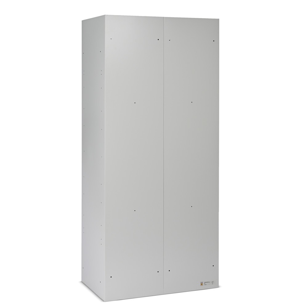 Immagine del prodotto n. 10: Armadietto Steinbock®, a pavimento, a 2 livelli, 4 scomparti, chiusura a chiavistello, AxLxP 1.800 x 800 x 500 mm, grigio chiaro/grigio antracite
