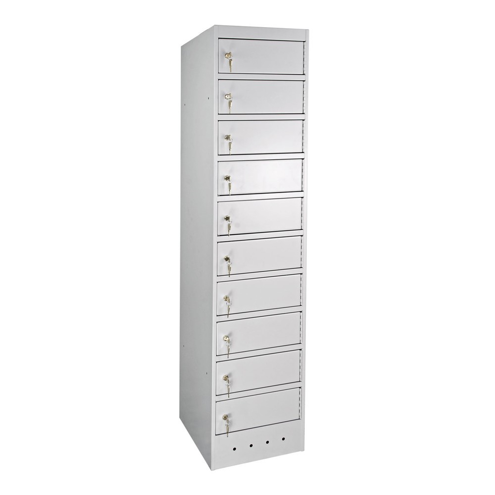 Immagine del prodotto n. 1: Armadio ad ante per laptop, HxLxP 1.800 x 400 x 500 mm, 10 scomparti incl. alimentatore