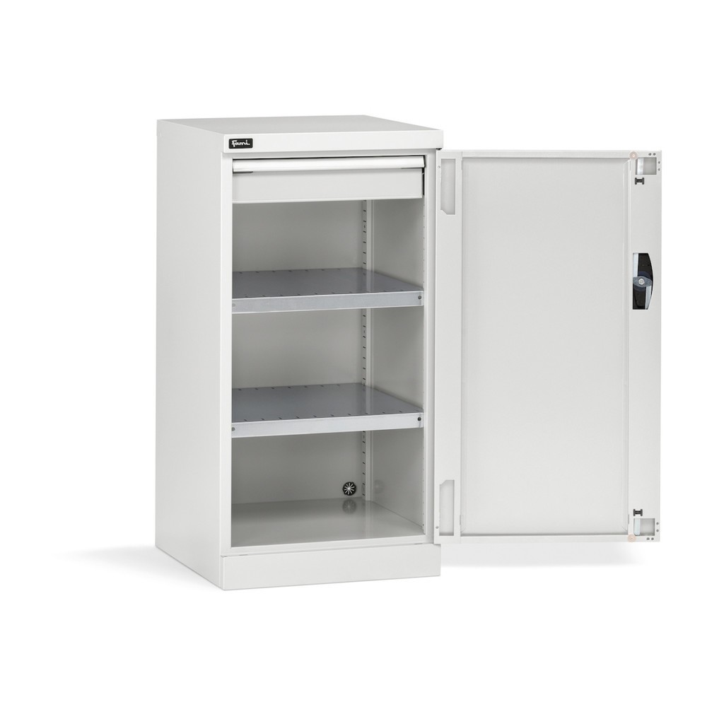 Immagine del prodotto n. 1: Armadio con ante a battente Fami PERFOM, 1 cassetto, AxLxP 1.000 x 512 x 555 mm, grigio chiaro
