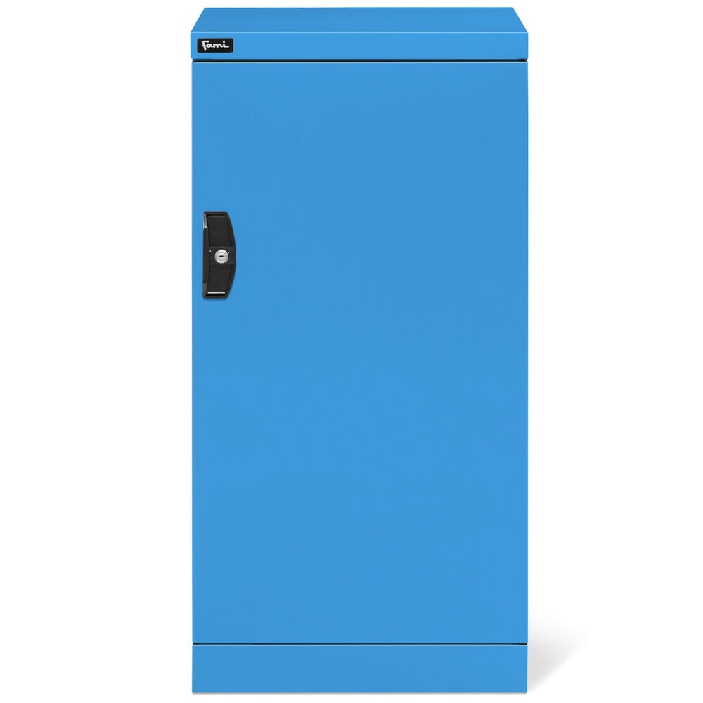 Immagine del prodotto n. 2: Armadio con ante a battente Fami PERFOM, 1 cassetto, AxLxP 1.000 x 512 x 555 mm, azzurro