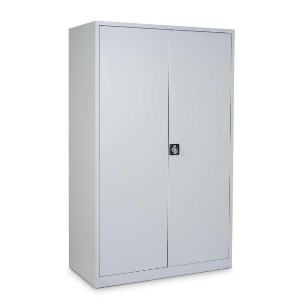 Immagine del prodotto: Armadio in acciaio HEMMDAL HS-XBT, 5 ripiani per raccoglitori, AxLxP 1.950 x 1.200 x 500 mm, ripiani verniciati a polvere, grigio chiaro