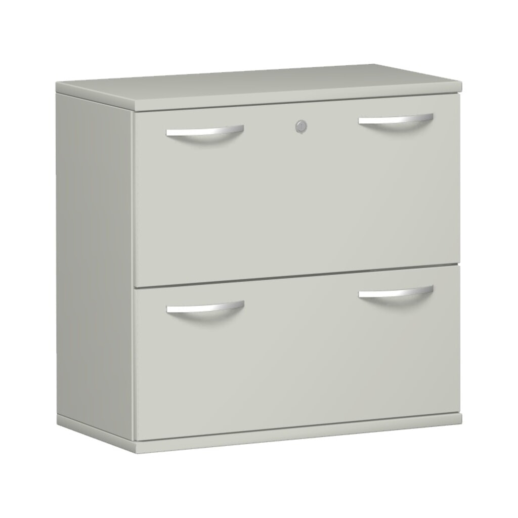 Immagine del prodotto: Armadio con sistema di archiviazione a sospensione Profi, 2 guide, 2 cassetti, grigio chiaro