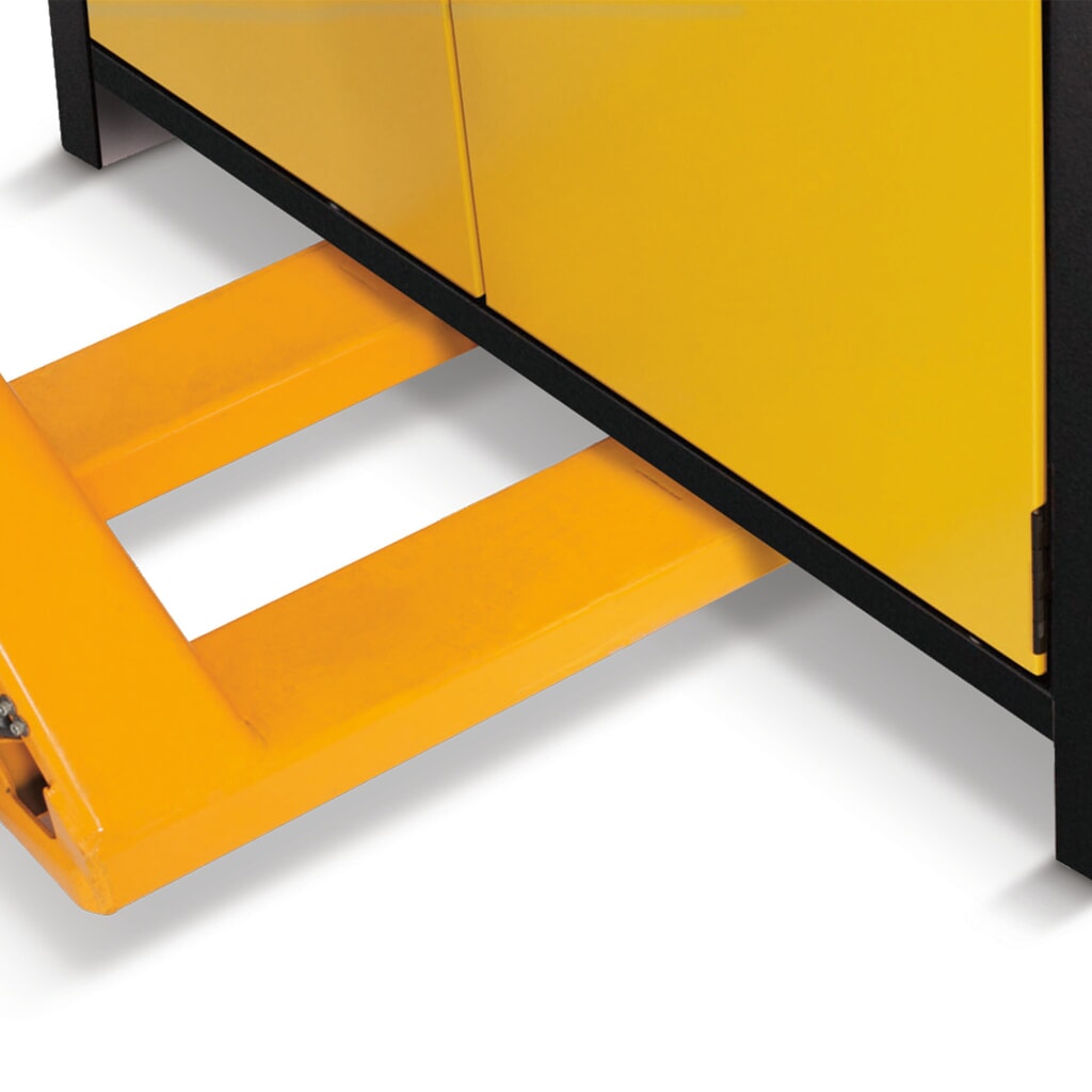 Immagine del prodotto n. 6: Armadio antincendio asecos® Q-PEGASUS/Tipo 90, 6 vaschette estraibili, AxLxP 1.953 x 599 x 615 mm, giallo oro
