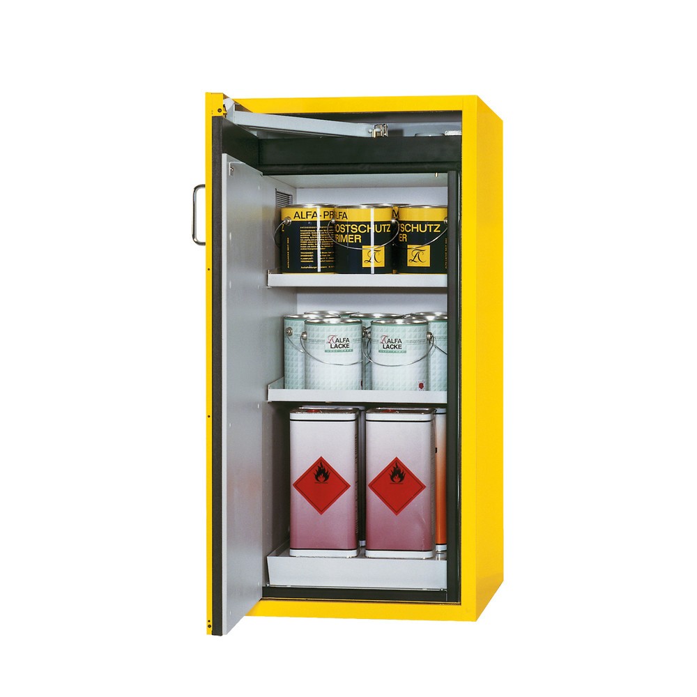 Immagine del prodotto: Armadio di sicurezza asecos® S-CLASSIC/Tipo 90, AxLxP 1.298 x 600 x 615 mm, grigio chiaro