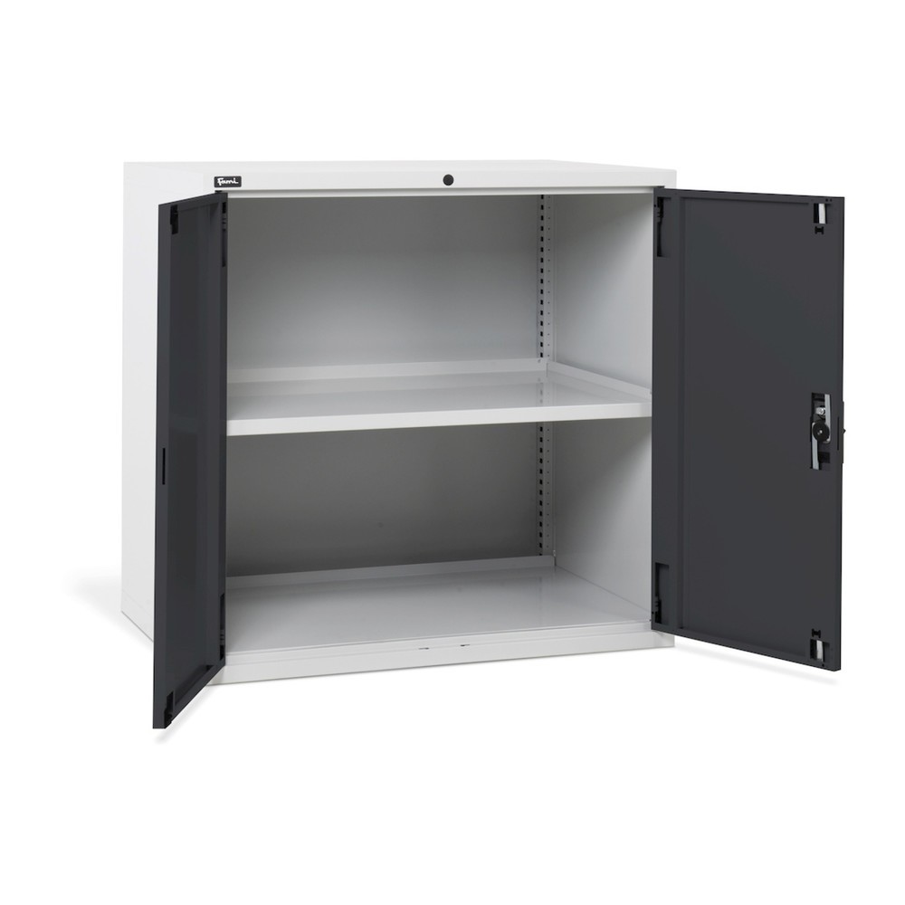 Immagine del prodotto: Armadio Fami MASTER con ante a battente, AxLxP 1.000 x 1.020 x 726 mm, grigio chiaro, antracite