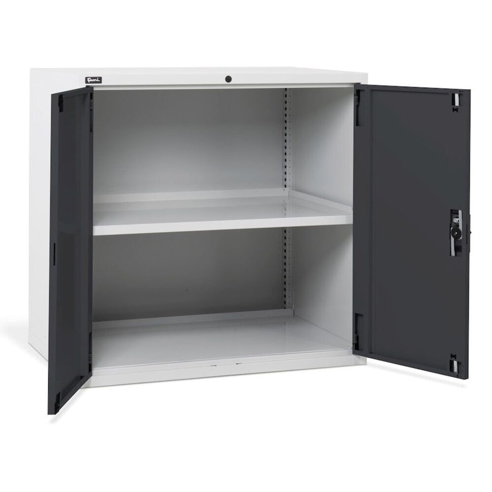 Immagine del prodotto n. 5: Armadio Fami MASTER con ante a battente, AxLxP 1.000 x 1.020 x 726 mm, grigio chiaro, antracite