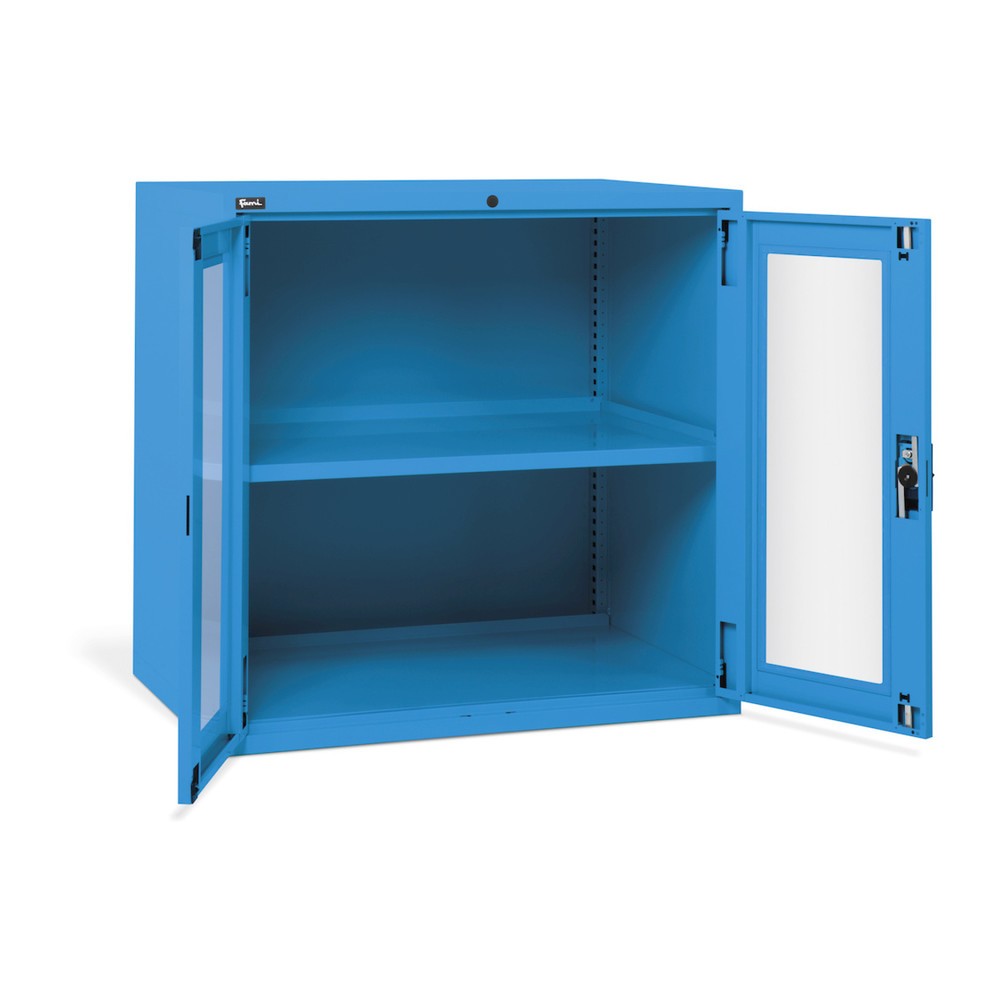 Immagine del prodotto n. 1: Armadio Fami MASTER con ante a battente in policarbonato, AxLxP 1.000 x 1.020 x 726 mm, azzurro