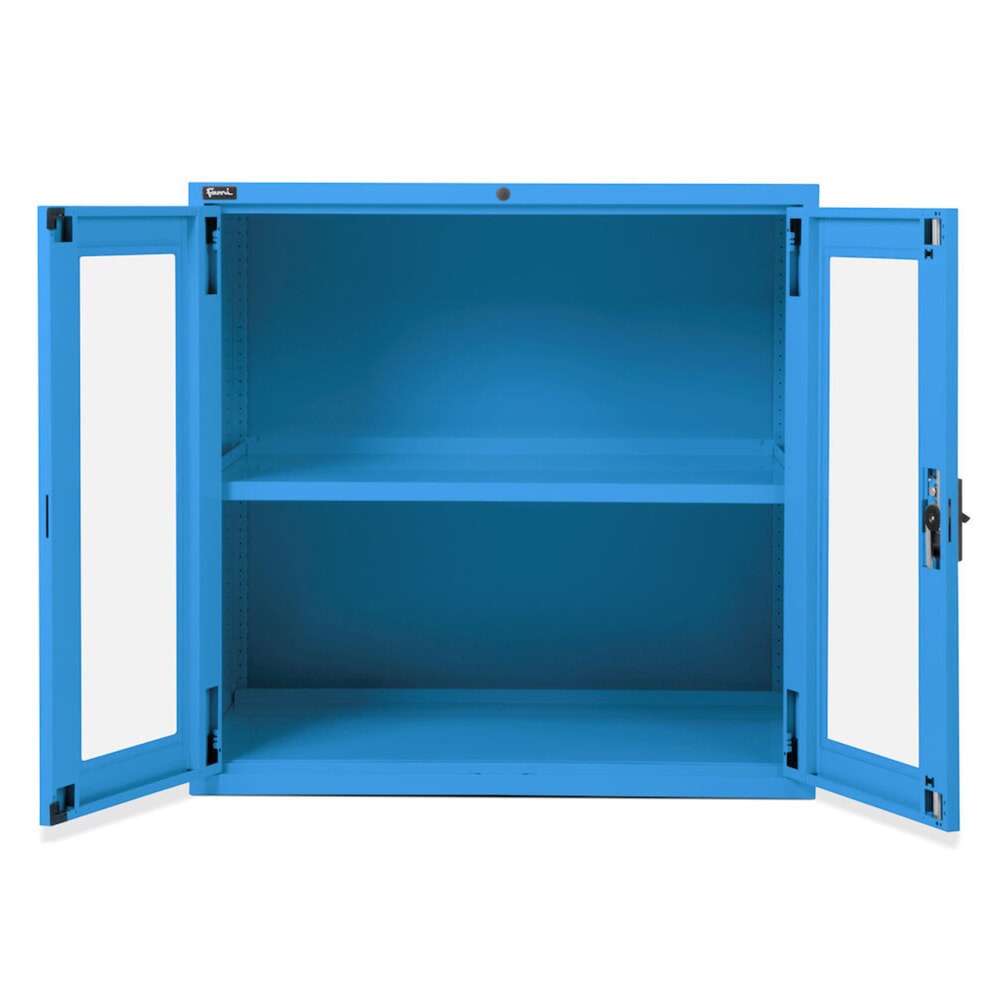 Immagine del prodotto n. 2: Armadio Fami MASTER con ante a battente in policarbonato, AxLxP 1.000 x 1.020 x 726 mm, azzurro