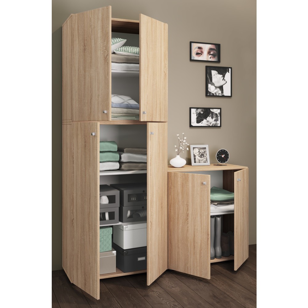 Immagine del prodotto n. 3: Guardaroba VCM Lona XXL con ante a battente, rovere Sonoma
