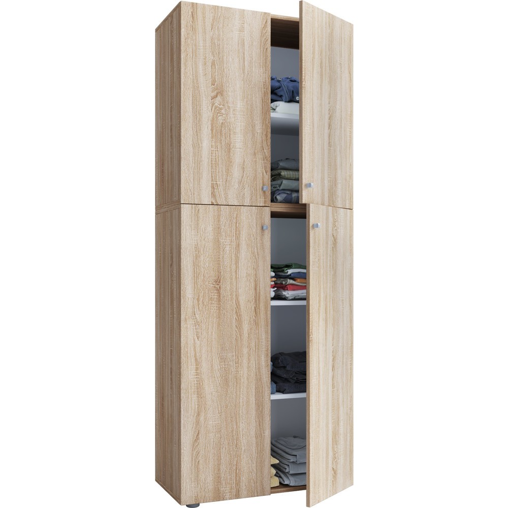 Immagine del prodotto n. 5: Guardaroba VCM Lona XXL con ante a battente, rovere Sonoma