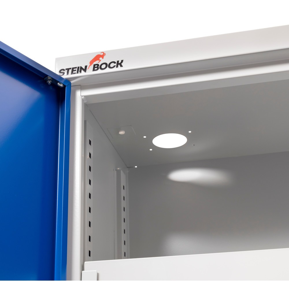 Immagine del prodotto n. 5: Armadio per sostanze chimiche e velenose Steinbock® con 2 vaschette, HxLxP 1.000 x 950 x 500 mm