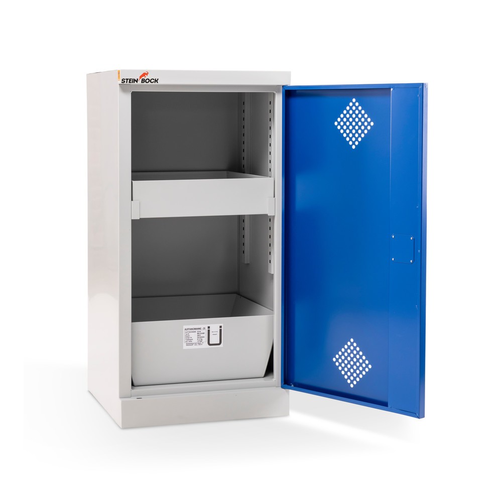 Immagine del prodotto n. 3: Armadio per sostanze chimiche e velenose Steinbock® con 2 vaschette, HxLxP 1.000 x 500 x 500 mm