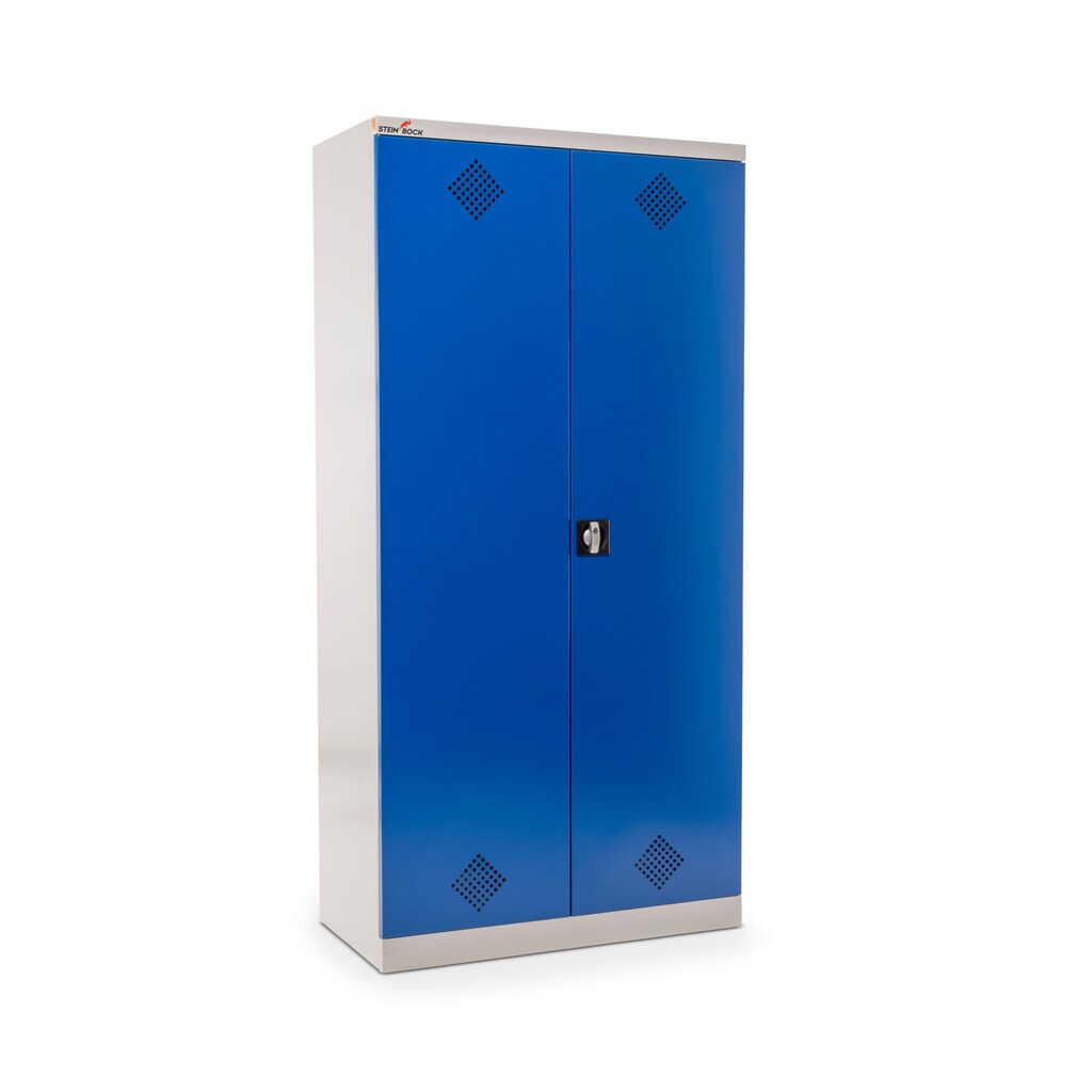 Immagine del prodotto: Armadio per sostanze chimiche Steinbock®, 4 vasche di raccolta a pavimento secondo StawaR, HxBxT 1.950 x 950 x 500 mm