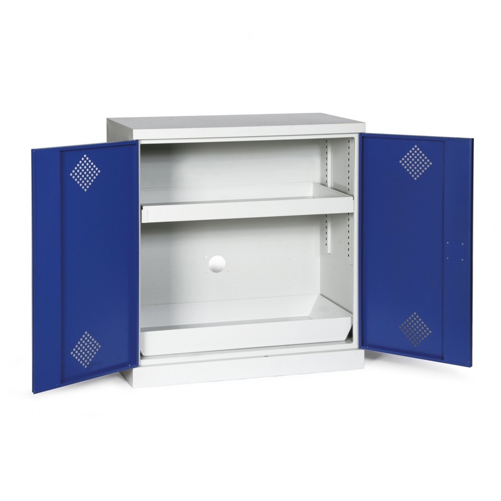 Immagine del prodotto n. 9: Armadio per sostanze chimiche e velenose Steinbock® con 2 vaschette, HxLxP 1.000 x 950 x 500 mm