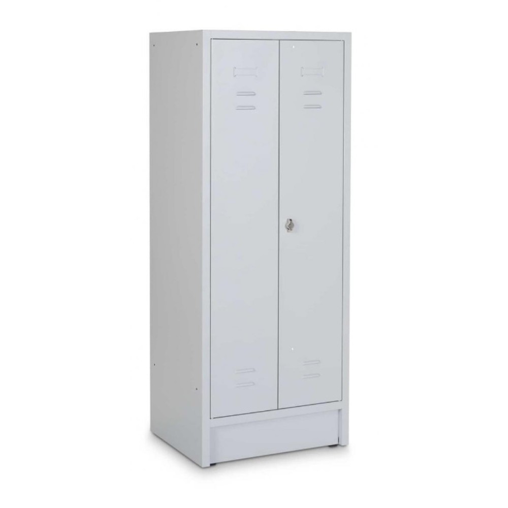 Immagine del prodotto: Armadio per strumenti di pulizia HEMMDAL HPZ-1, serratura a cilindro, AxLxP 1.800 x 600 x 500 mm, grigio chiaro