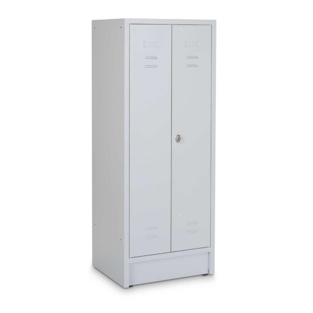 Immagine del prodotto: Armadio per strumenti di pulizia HEMMDAL HPZ-1, serratura a cilindro, AxLxP 1.800 x 600 x 500 mm, grigio chiaro