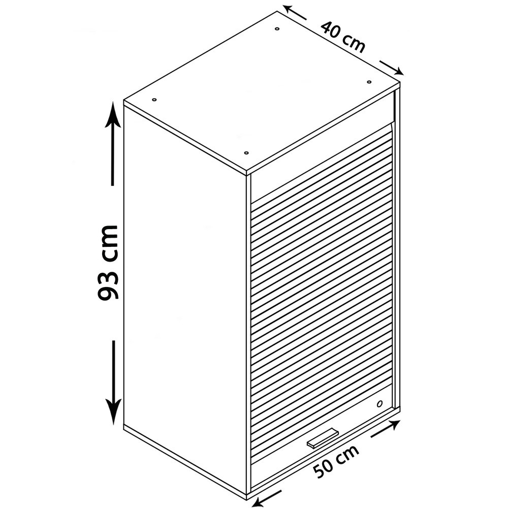 Immagine del prodotto n. 3: Armadio per ufficio Aktos XL, bianco