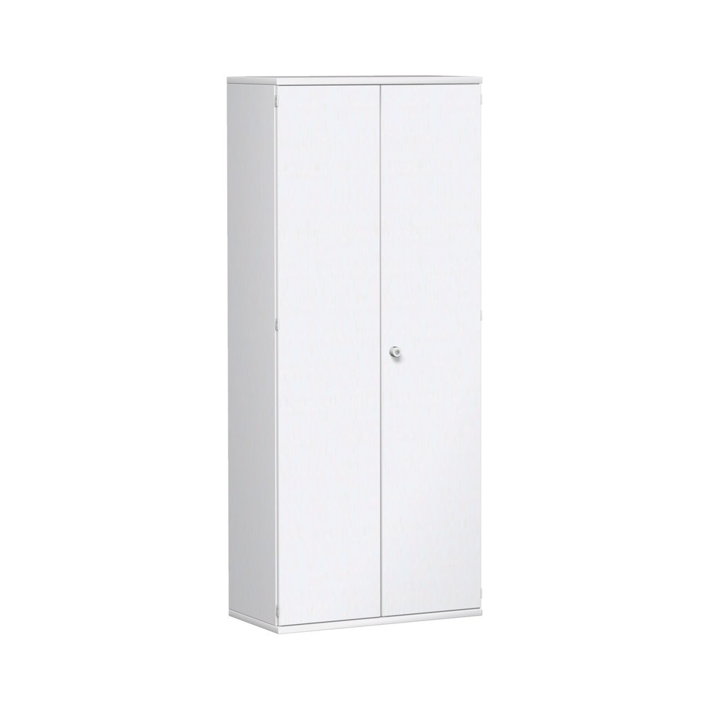 Immagine del prodotto: Armadio per ufficio Profi, 5 ripiani per raccoglitori, larghezza 800 mm, anta basculante, bianco
