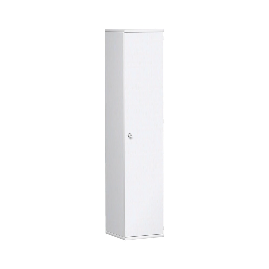 Armadio per ufficio Profi, 5 ripiani per raccoglitori, larghezza 400 mm, anta a destra, bianco Immagine del prodotto: Armadio per ufficio Profi, 5 ripiani per raccoglitori, larghezza 400 mm, anta a destra, bianco