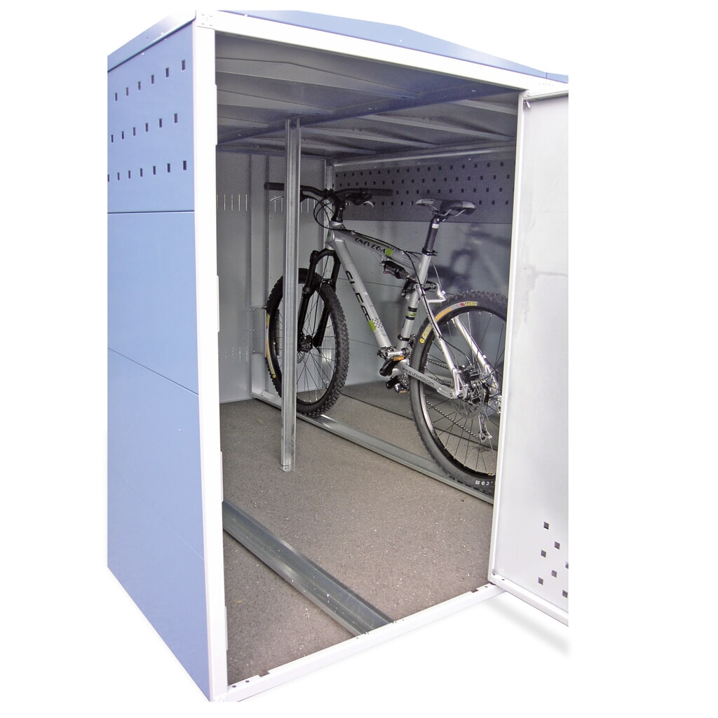 Garage per biciclette, espandibile modularmente, kit aggiuntivo senza parete laterale Immagine del prodotto: Garage per biciclette, espandibile modularmente, kit aggiuntivo senza parete laterale
