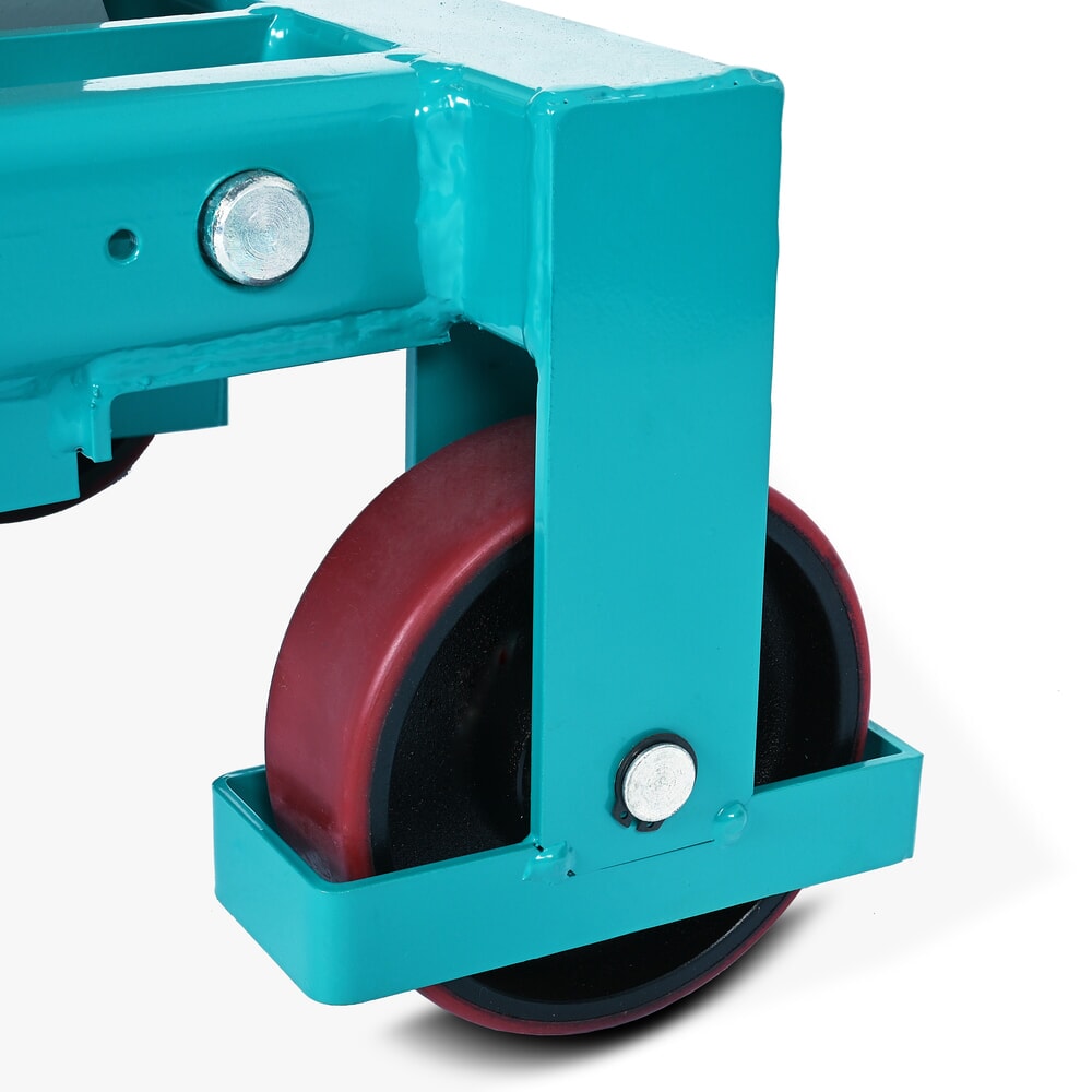 Immagine del prodotto n. 11: Carrello a pantografo con piano elevatore Ameise®, staffa fissa, portata 750 kg, piattaforma da 1.000 x 510 mm