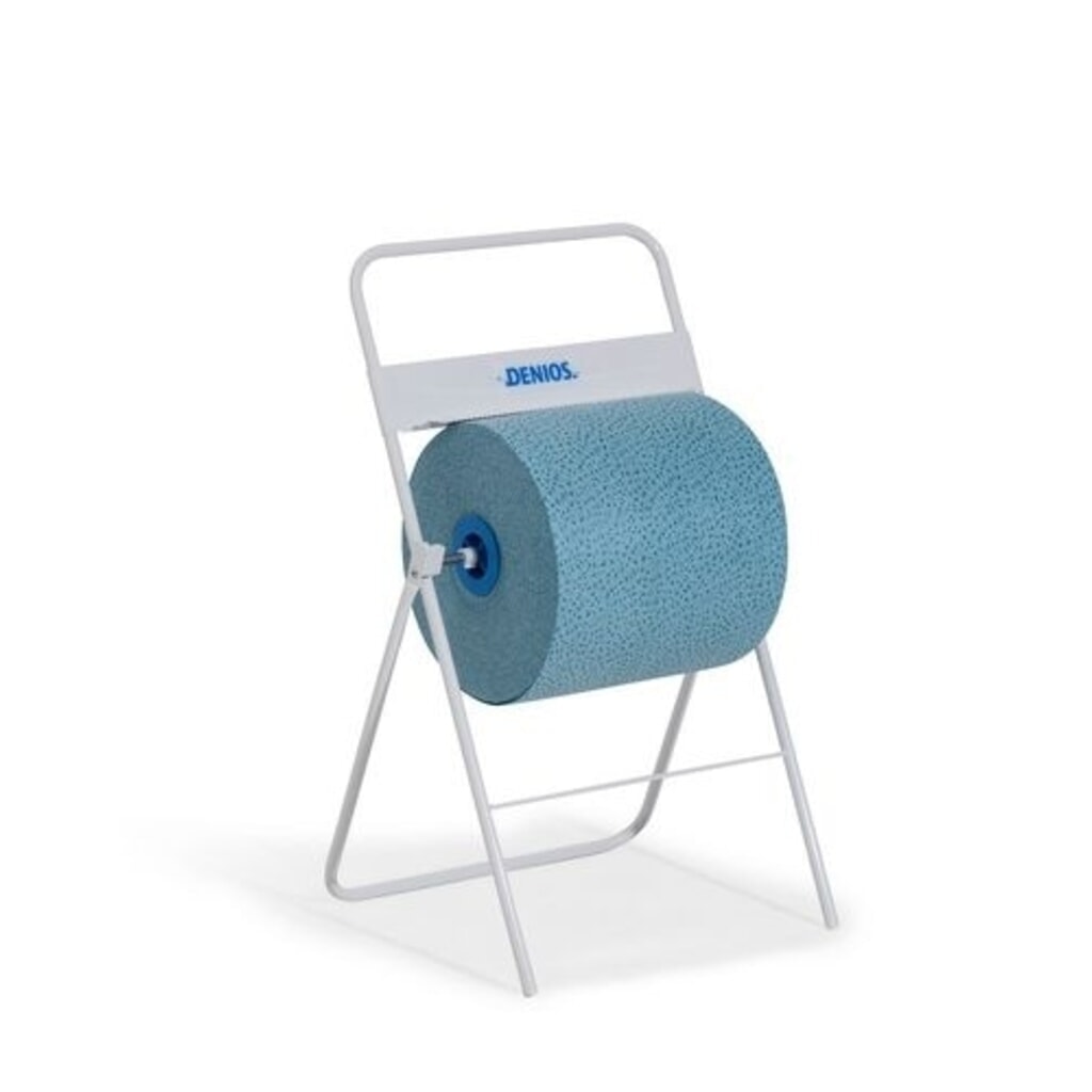 Supporto dispenser DENSORB® per rotoli di tessuto non tessuto Denios fino a 40 cm Immagine del prodotto: Supporto dispenser DENSORB® per rotoli di tessuto non tessuto Denios fino a 40 cm